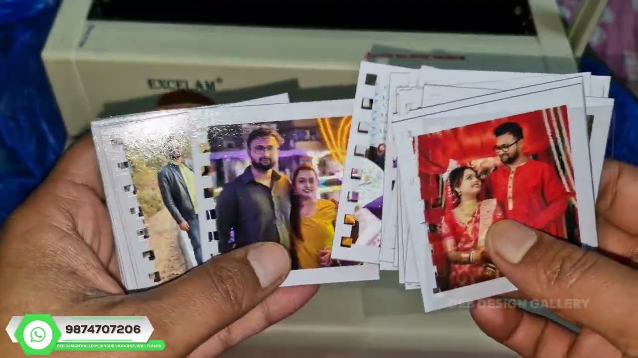 Micro Mini Album | Miniature album | Photo Album | Handmade | Gifts| Customised | DEB DESIGN GALLERY