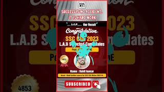 Ssc Cgl 2023 Selected Students shorts ssccgl2023 ssclab