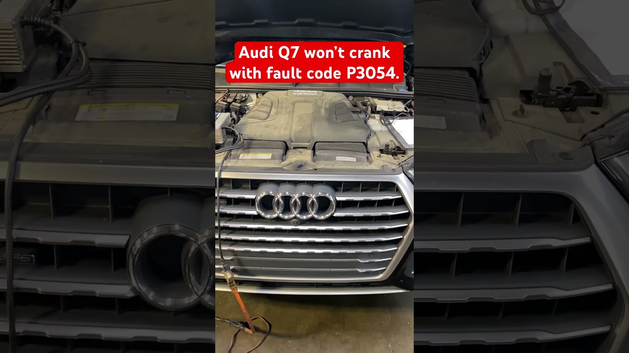 Audi Q7 (2018) starter won’t turn.# no marcha