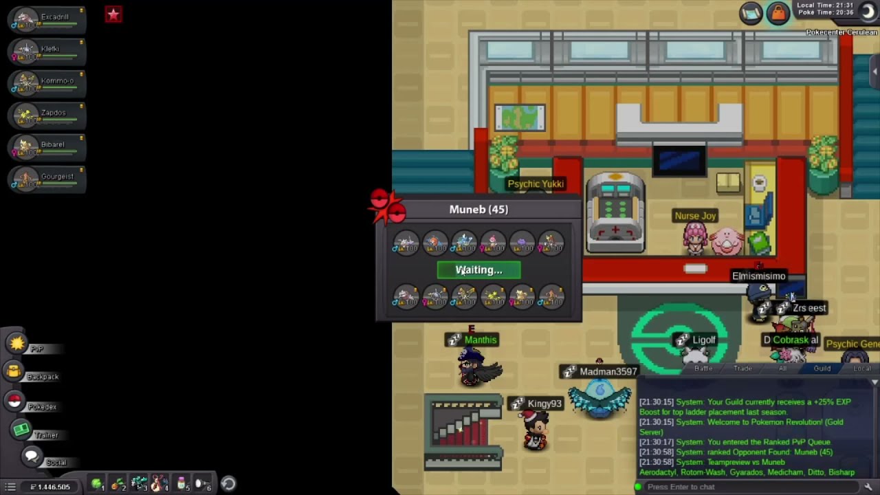 Pokemon Revolution Online - "PumpkaDoof Team", PVP #84