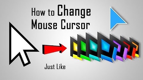 How To Change Cursors | In KDE Neon | HD