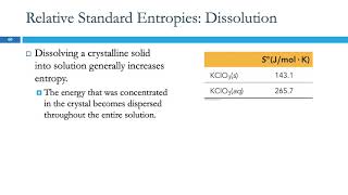 19.7 Entropy Changes in Chemical Reactions: Calculating ΔS