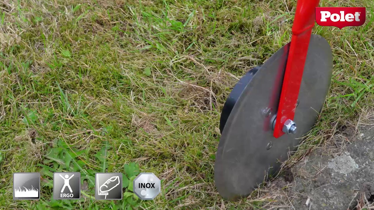 Polet Rolgraskantsteker Metaal Art 045100 Youtube