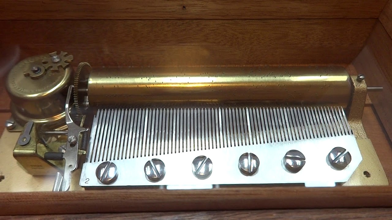 VIntage Reuge music box, Lara's Theme - YouTube