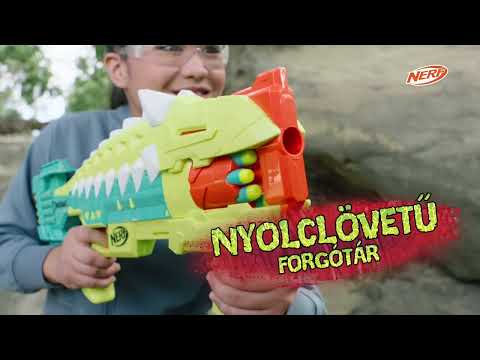 Nerf DinoSquad Armorstrike szivacslövő fegyver - Hasbro video