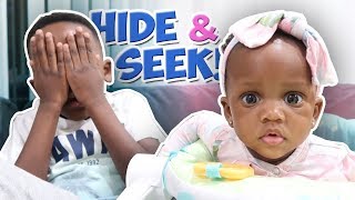 Hide And Seek With My Baby Sister
