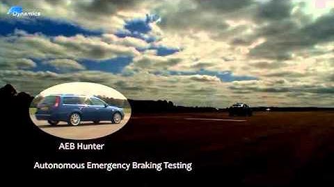 Magus ADAS testing using ABD robots and soft crash vehicles