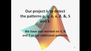 Pattern Recogniton Using MATLAB