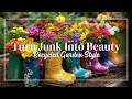 Recycled Garden Beauty: Step-by-Step Guide to Making Trash Shine