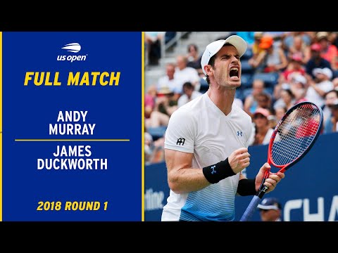 Andy murray vs. James duckworth full match | 2018 us open round 1