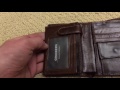 Мужской кожаный кошелёк из Алиэкспресс