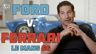 Jon bernthal is interviewed for his movie ford v. ferrari (le mans
'66) which also stars matt damon, christian bale and caitriona balfe.
plot: american car d...