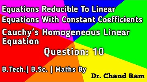 Question#10 on Cauchy