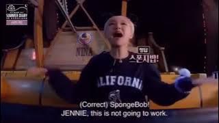 BLACKPINK Summer Diary | JENNIE x ROSÉ Chaenie on the pirate ship [funny moments]