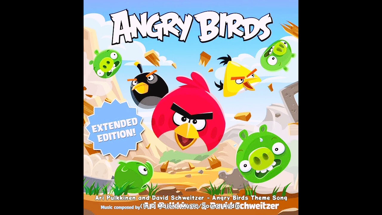 Ari Pulkkinen and David Schweitzer - Angry Birds Theme Song (In D Major) Music/Sound Audio
