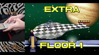 Super Monkey Ball Jr. Beginner Speedrun In 132.10 205.70 Extra