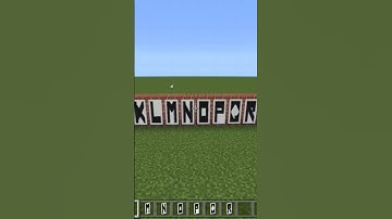 Minecraft banner alphabet, part 3. #minecraft