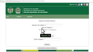 ¿Como descargar el certificado del pasado judicial? screenshot 1