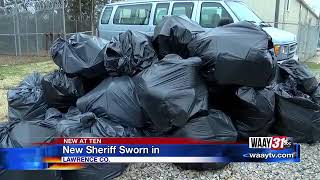 New Lawrence County sheriff sworn in