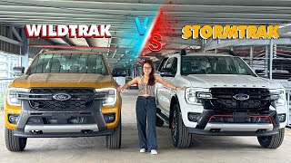 So sánh Ford Ranger Stromtrak 2024 và Ford Ranger Wildtrak 2024 | Gái Mê Xe
