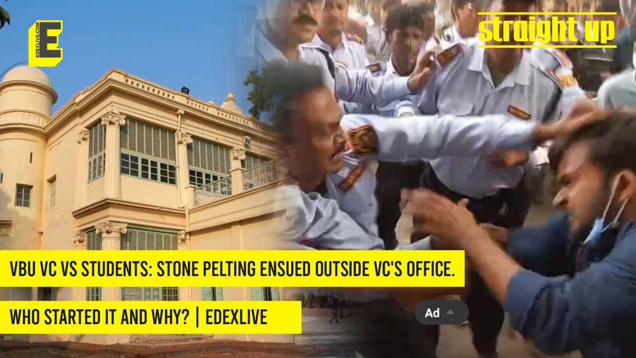 VBU VC vs students: Stone pelting ensued outside VC's residence. Who started it and why? | EdexLive