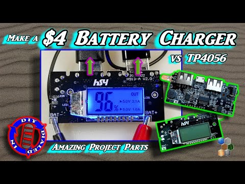 DIY Battery Charger With Dual USB 5v 1A & 2.1A - Amazing Project Parts