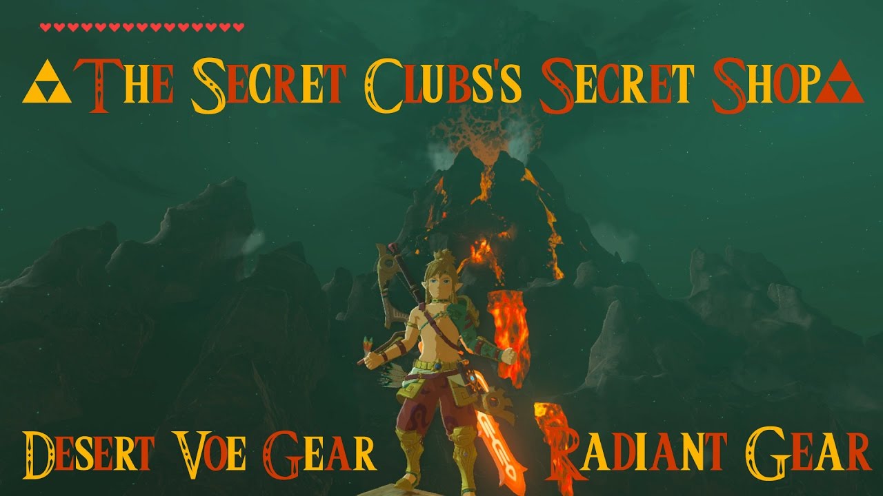 How to unlock Gerudo Town's secret store and buy Radiant gear in