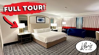 NEW! Paris Las Vegas Versailles King Room Tour (4K)