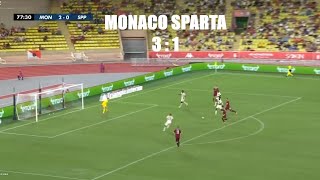 As Monaco - AC Sparta Prague 3-1 Highlights