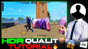 How to increase free fire shorts quality 🤯 in capcut | free fire HDR quality tutorial ⚙️🇧🇷 #edit