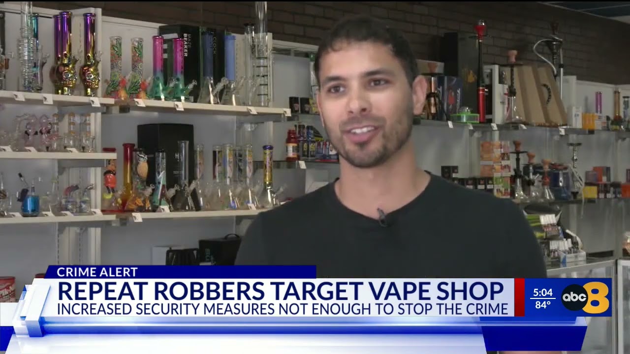 Chesterfield vape shop wants answers after multiple break-ins