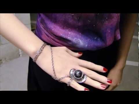 OOTD & DIY Galaxy T-Shirt