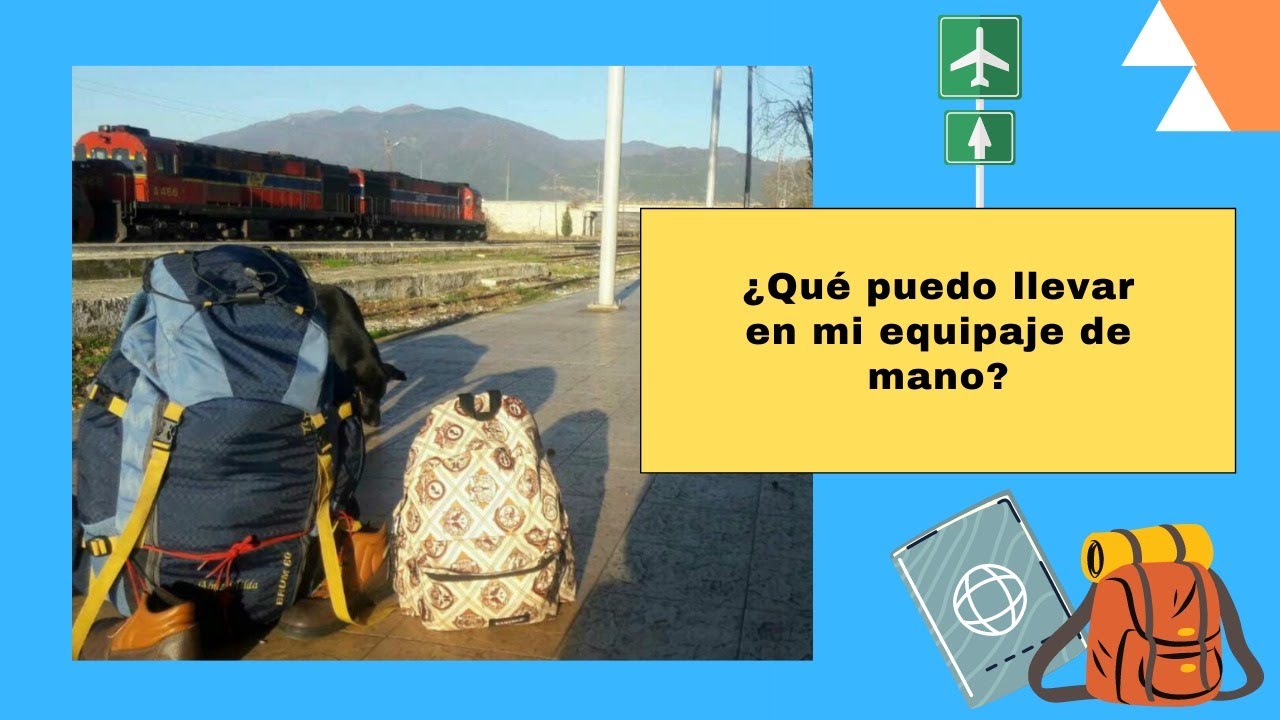 Cuál es el equipaje de mano permitido en un avión? - Mundukos