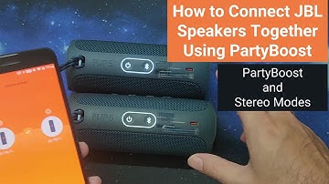 How to Connect JBL Speakers Together Using PartyBoost | JBL Flip 5 PartyBoost and Stereo Modes