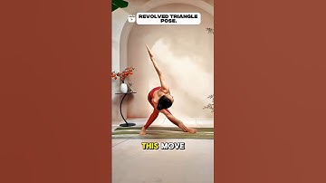 Revolved Triangle Pose Yoga Tutorial | Boost Flexibility & Balance. #yoga