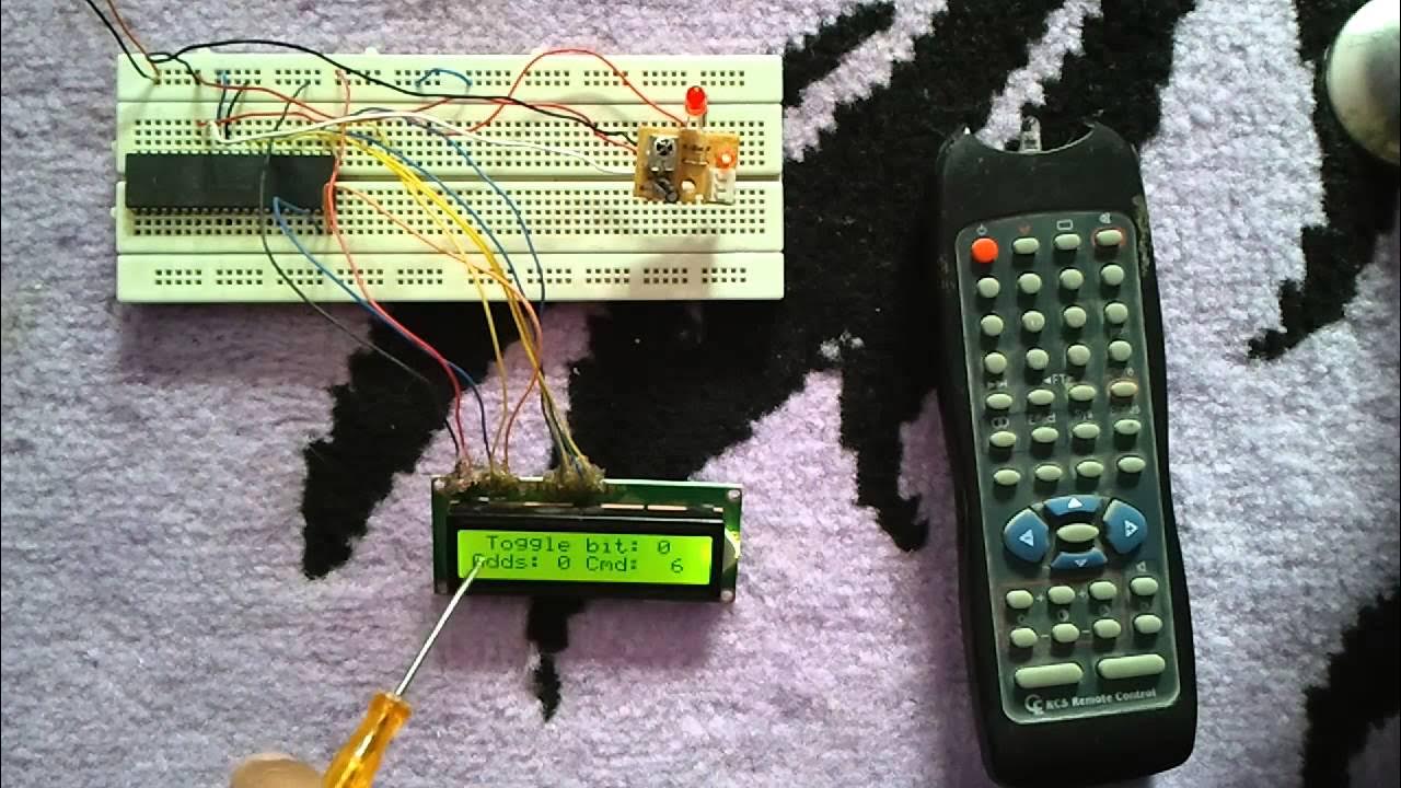 Philips RC5 infrared remote control decoder with PIC18F4550 abd CCS PIC ...