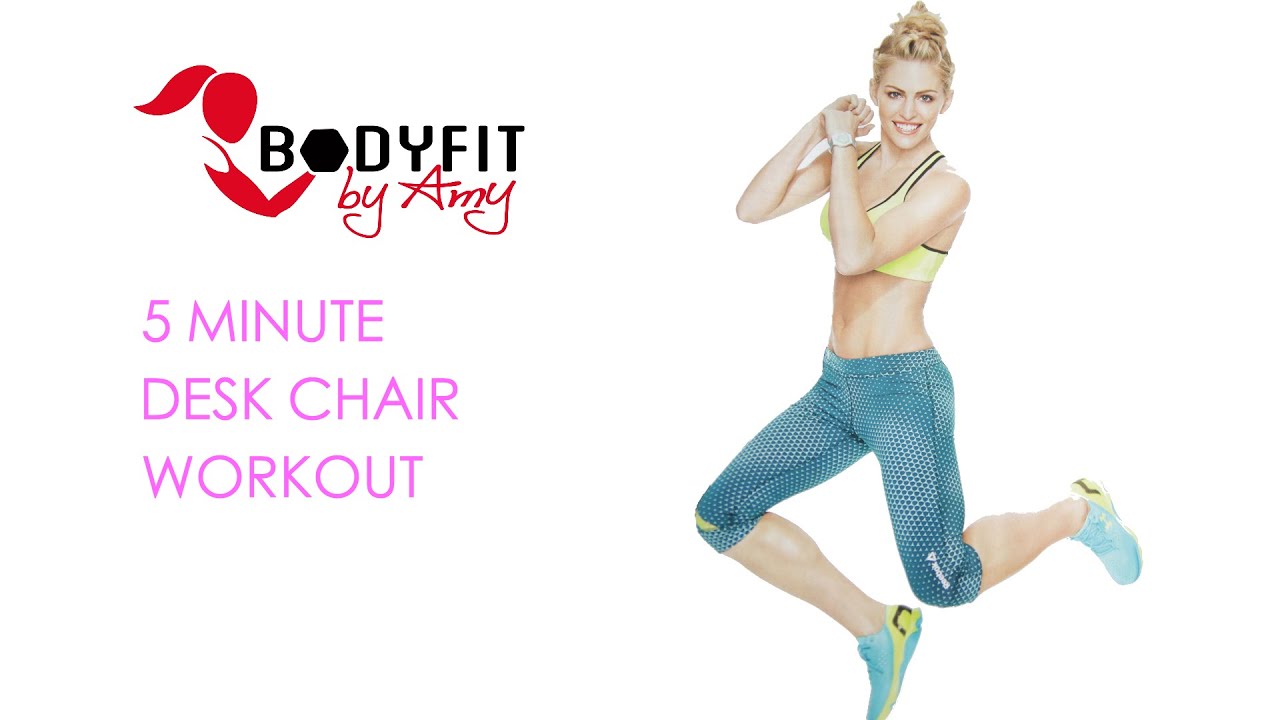 5 Minute Desk Chair Workout Get Moving During Your Work Day