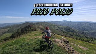 ¡¡TIENES QUE HACER ESTA BAJADA!!/PICO POLIO EN BICICLETA MIERES ASTURIAS