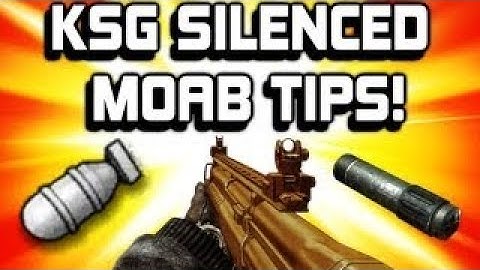 MW3 Shotgun Tips - KSG 12 Silenced MOAB Modern Warfare 3 Gameplay