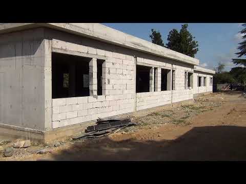 წალენჯიხაში, ლეჟას  უბანში  60 მოსწავლეზე გათვლილი სკოლის მშენებლობა მიმდინარეობს