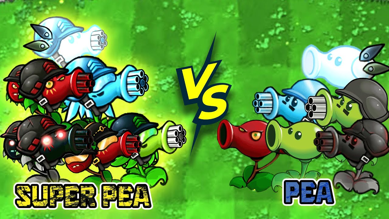 PVZ Fusion 2.5 Challenge - Team PEA vs SUPER PEA Plants Fusion VS All ...