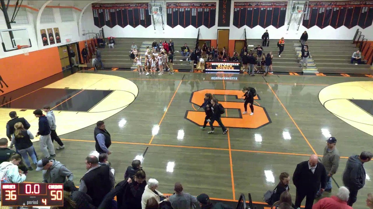 Schuylerville vs Corinth High School Girls' Varsity Basketball YouTube