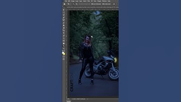 Turn DAY to NIGHT in 1 MINUTE with Photoshop! #photoshopediting #photoshoptutorial #reels