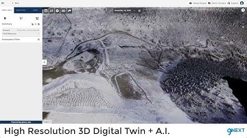 High Resolution Digital Twin - Quarry - Phase One iXM-100 (100 Megapixels) Camera - Drones