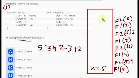 Programming : GATE 2017 CS/IT PREVIOUS YEAR SOLUTION
