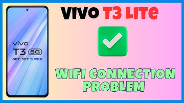 Wifi Not Working || Wifi not connecting || Wifi connection problem solved Vivo T3 Lite