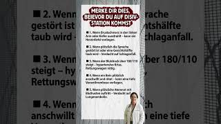 MERKE DIR DIES, BEVOR DU AUF DIE INTENSIVSTATION KOMMST 🚨🩺🏥
