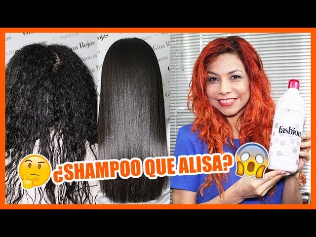 Competitivo Automático sed Champú para alisar el cabello de Yberaybera fashion stylist shampoo  anti-volumen #AprendeConGina - YouTube