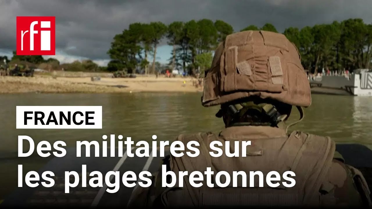 Orion 26 : 500 militaires et 7 nations en exercice sur des plages bretonnes • RFI