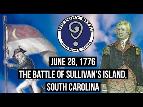 June 28 , 1776 ~ The Battle of  Sullivan&rsquo;s Island